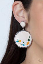 Load image into Gallery viewer, Embroidered Gardens Multi Earring