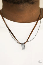 Load image into Gallery viewer, The Ring Bearer Brown Urban Necklace