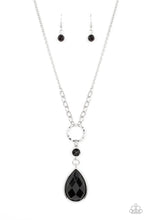 Load image into Gallery viewer, Valley Girl Glamour Black Necklace