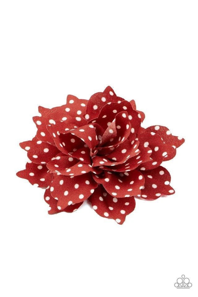 Springtime Social Red Hair Clip