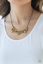 Load image into Gallery viewer, Wish Upon a Rock Star Brass Necklace
