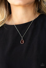 Load image into Gallery viewer, Metro Twinkle Brown Necklace