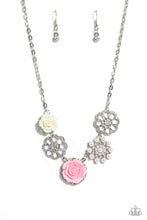 Load image into Gallery viewer, Tea Party Favors Pink Necklace