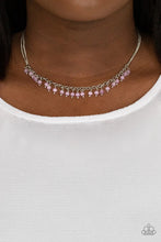 Load image into Gallery viewer, Dew a Double Take Purple Necklace