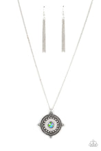Load image into Gallery viewer, Compass Composure Green Necklace