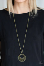 Load image into Gallery viewer, Urban Illumination Brass Necklace