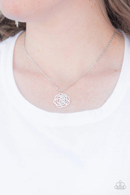 Blossom Bliss White Necklace