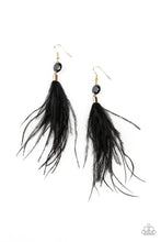 Load image into Gallery viewer, Feathered Flamboyance Gold Earrings