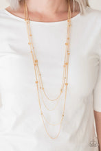 Load image into Gallery viewer, On the Front Shine Gold Necklace