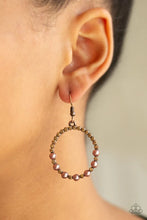 Load image into Gallery viewer, Glowing Grandeur Copper Earrings