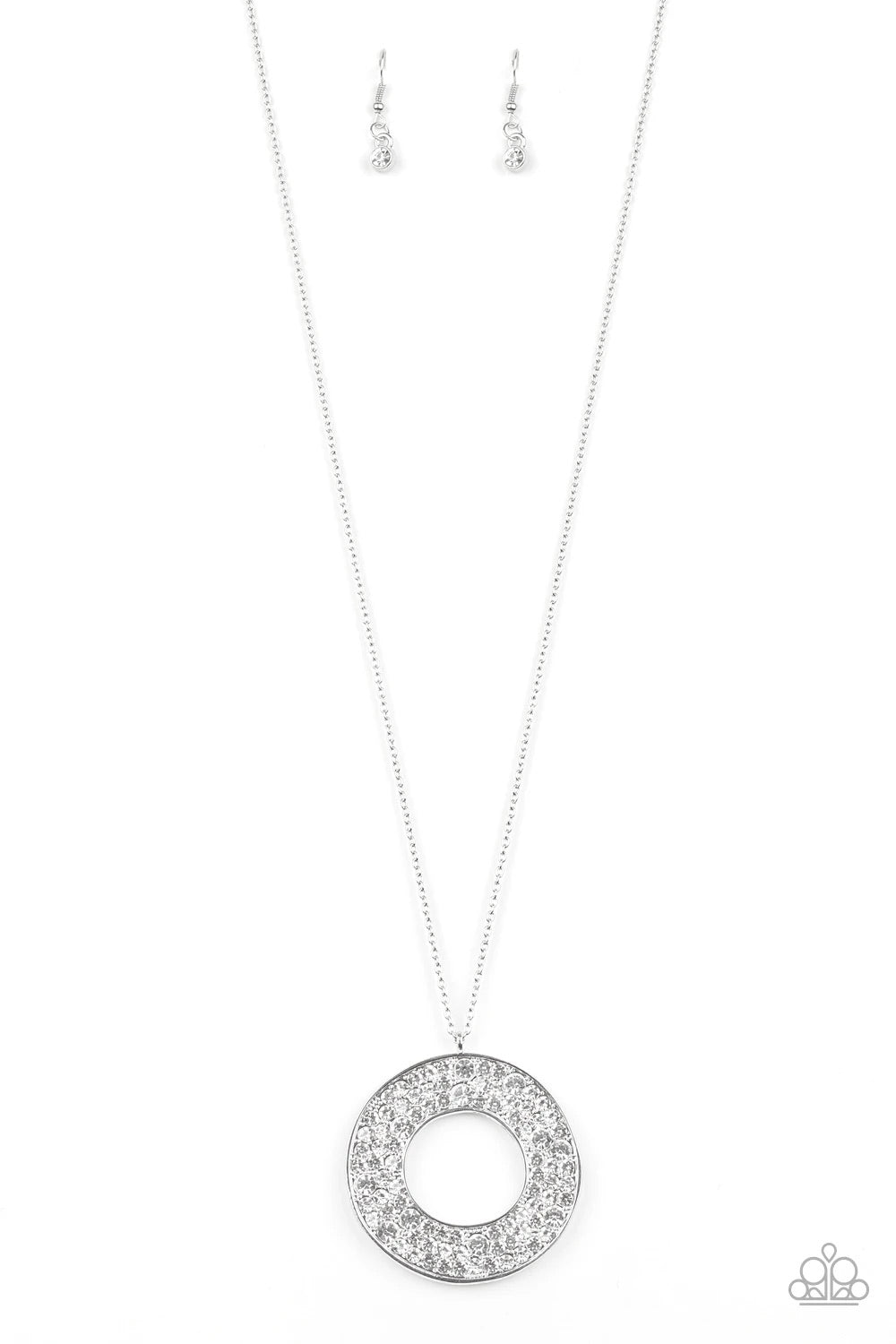 Bad Heir Day White Necklace