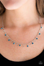 Load image into Gallery viewer, Dinner Party Demure Blue Necklace