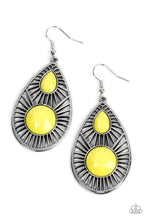 Load image into Gallery viewer, Prima Donna Diva Yellow Earrings