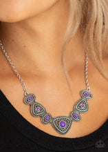 Load image into Gallery viewer, Totally TERRA-torial Purple Necklace
