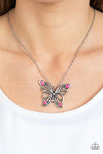 Load image into Gallery viewer, Badlands Butterfly Pink Necklace