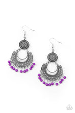 Load image into Gallery viewer, Yes I Cancun Purple Earrings