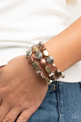 Charmingly Cottagecore Multi Coil Bracelet