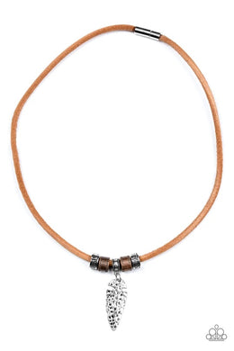 You The Caveman Brown Urban Necklace
