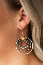 Load image into Gallery viewer, Southern Sol Orange Earrings