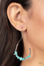 Load image into Gallery viewer, Come Out of Your Shale Turquoise Earrings