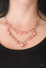 Load image into Gallery viewer, Blissfully Bridesmaid Orange Necklace