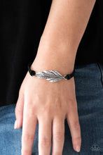 Load image into Gallery viewer, Faster Than FLIGHT Black Bracelet