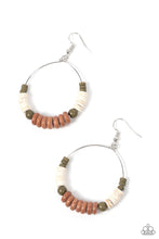 Load image into Gallery viewer, Earthy Esteem Brown Earrings