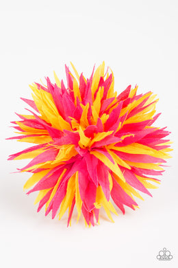 Blooming Beaches Yellow Hair Clip
