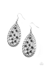 Load image into Gallery viewer, Industrial Incandescence Black Earrings