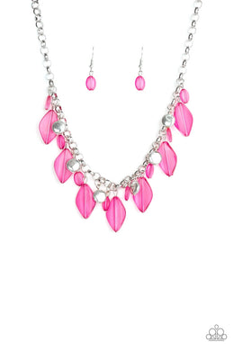 Malibu Ice Pink Necklace