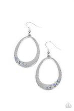 Load image into Gallery viewer, Seafoam Shimmer Blue Earrings