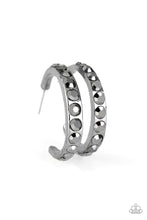 Load image into Gallery viewer, Welcome to Glam Town Black Earrings