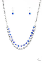 Load image into Gallery viewer, Block Party Princess Blue Necklace