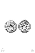 Load image into Gallery viewer, Dazzling Definition Silver Clip On Earrings