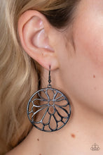 Load image into Gallery viewer, Glowing Glades Black Earrings