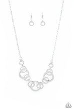 Load image into Gallery viewer, Going in Circles Silver Necklace