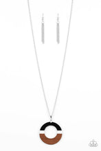 Load image into Gallery viewer, Sail Into the Sunset Black Necklace