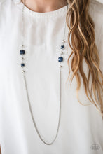 Load image into Gallery viewer, Times Square Treasure Blue Necklace