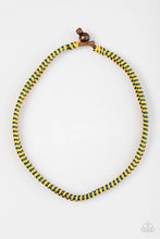 Load image into Gallery viewer, Traversing Mountain Yellow/Green Urban Necklace