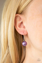 Load image into Gallery viewer, Seaside Sophistication Purple Necklace
