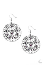 Load image into Gallery viewer, Choose to Sparkle Purple Earrings
