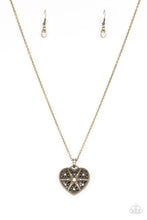 Load image into Gallery viewer, Casanova Charm Brass Necklace