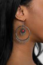 Load image into Gallery viewer, Sunny Equinox Red Earrings
