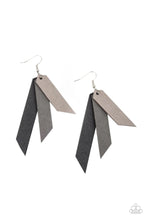Load image into Gallery viewer, Suede Shade Silver Earrings