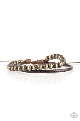 Tranquil Trails Brown Urban Bracelet
