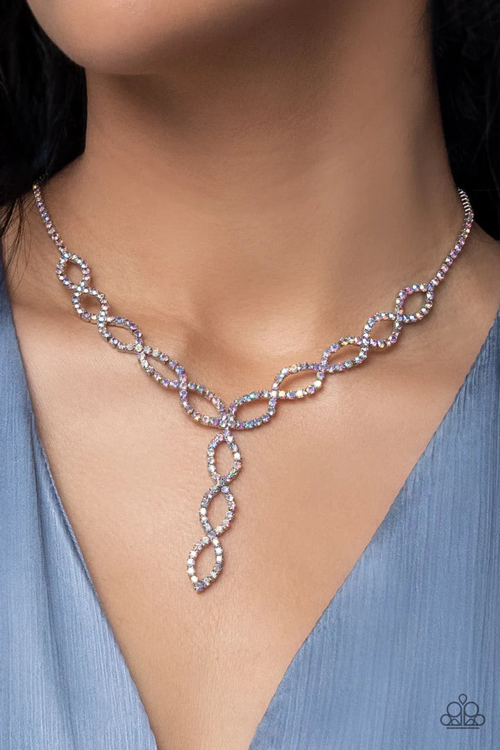 Infinitely Icy Multi Necklace