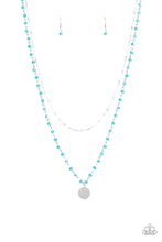 Load image into Gallery viewer, Dainty Demure Blue Necklace