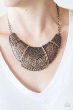 Load image into Gallery viewer, Command And Conquer Copper Necklace