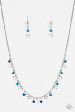 Load image into Gallery viewer, Dinner Party Demure Blue Necklace
