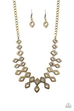 Load image into Gallery viewer, Geocentric Brass Necklace